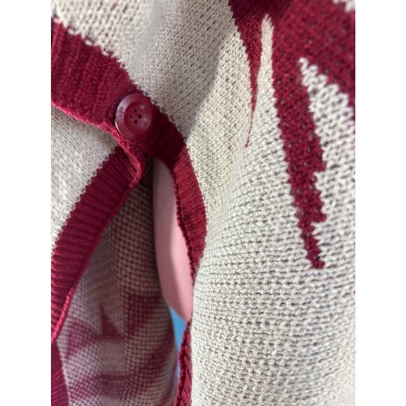 NWT FRANCESCAS ALYA Poncho Wrap Sweater Jacket Southwestern Fringe O/S Acrylic - Picture 9 of 10